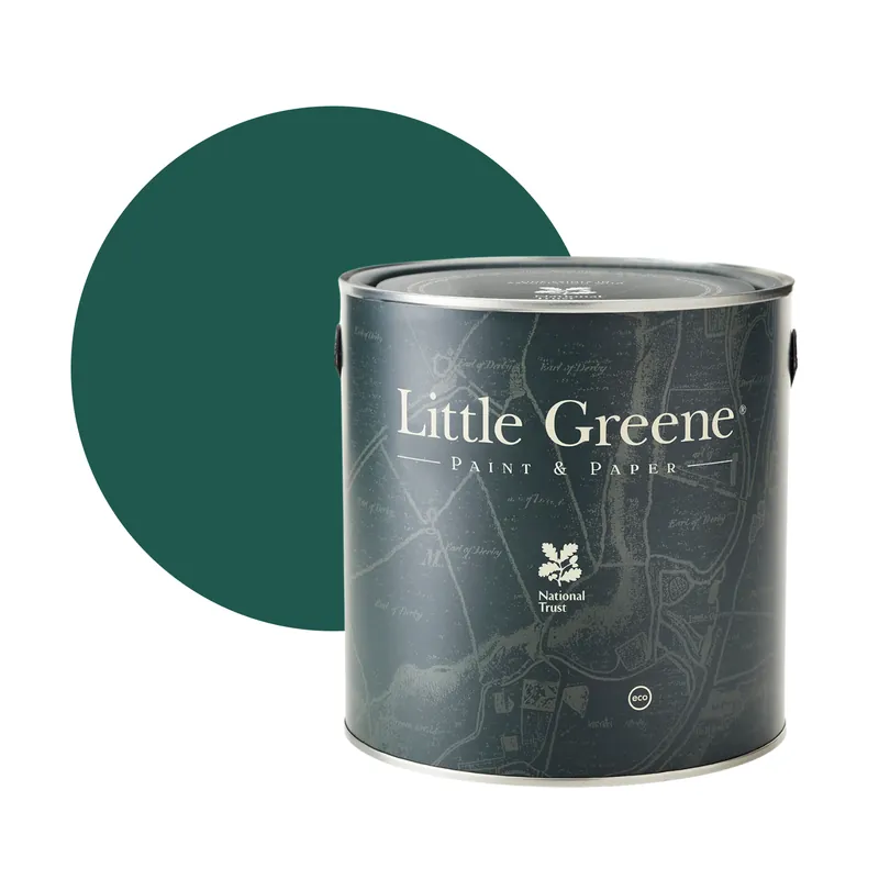 Laatste Versie Little Greene - Mid Azure Green No. 96