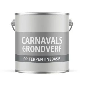 Carnavalsgrondverf terpentinebasis 1 Liter Korting