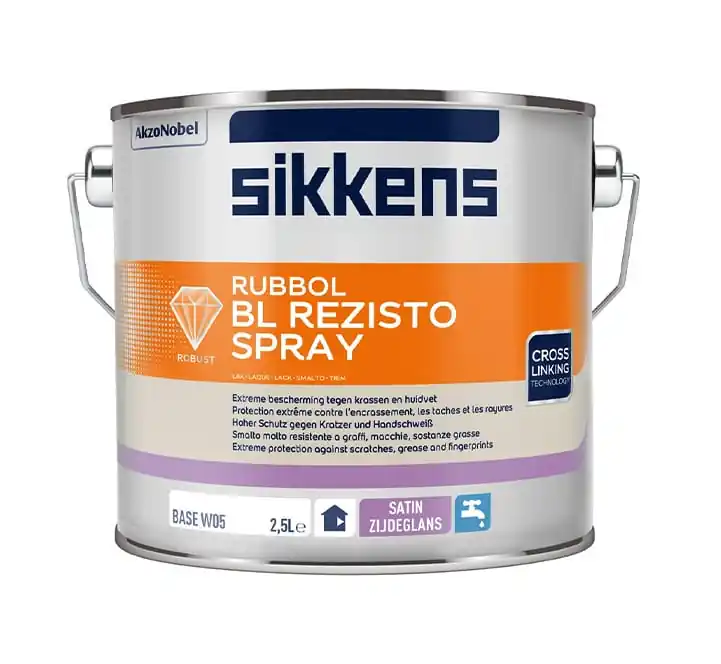 Direct Verzonden Sikkens Rubbol BL Rezisto Spray 2.5 Liter