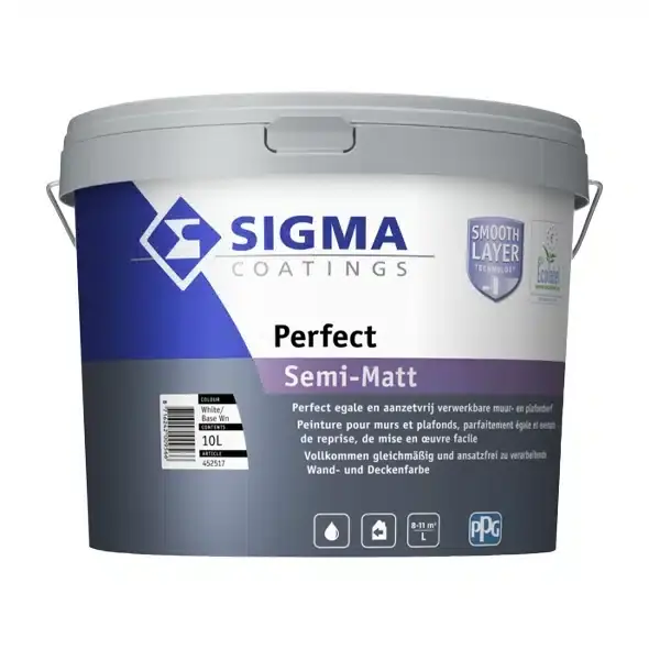 Flitsaanbieding Sigma Perfect Semi-Matt 1 Liter