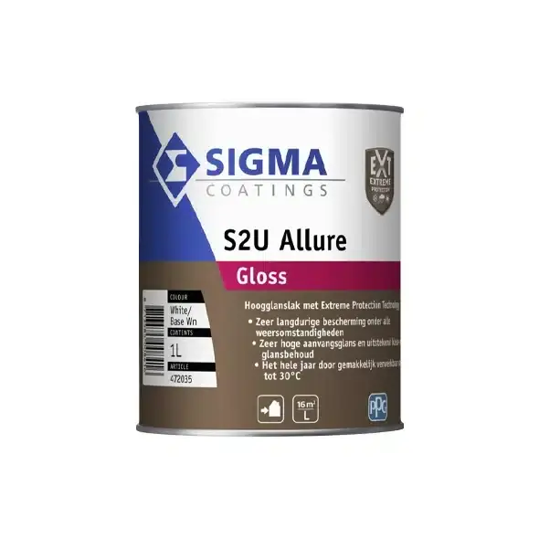Sigma S2U Allure Gloss 0.5 Liter Superprijs