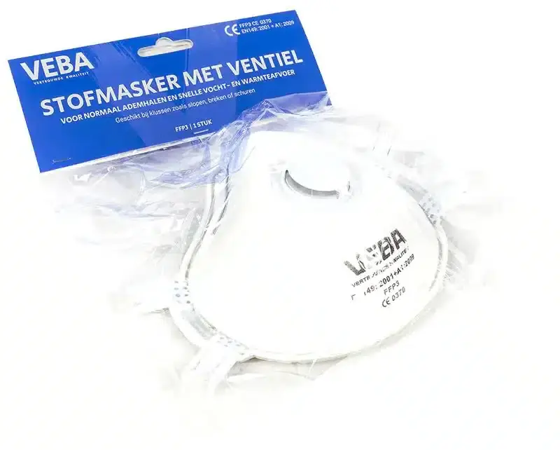 Dagaanbieding Stofmasker FFP3+Ventiel
