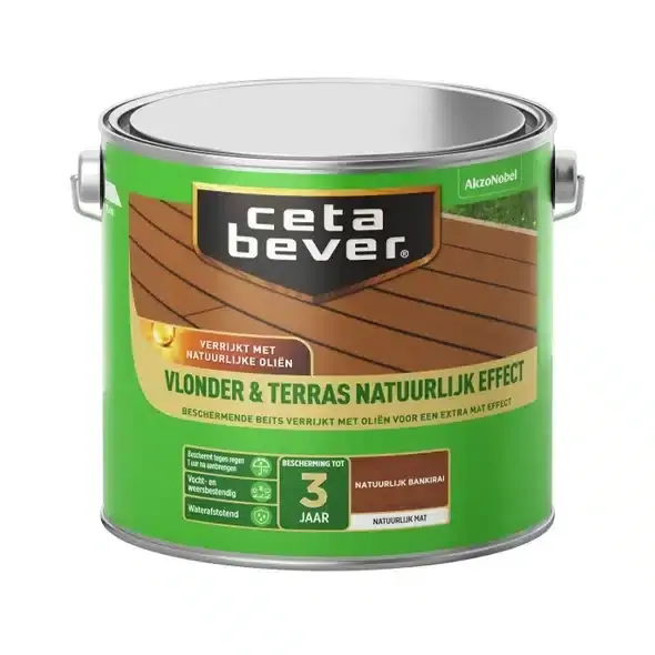 CetaBever Vlonder- & Terras Natuurlijk Effect 2.5 Liter Must-Have