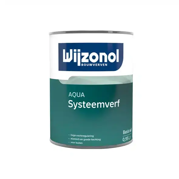 Express Levering Wijzonol AQUA Syseemverf 1 Liter