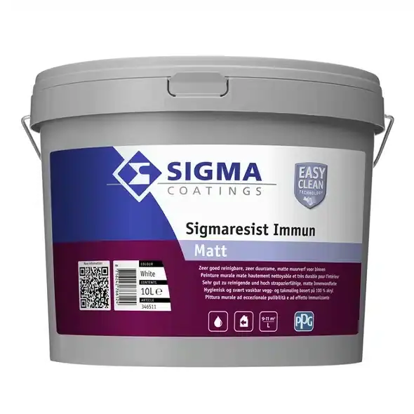 Lage Prijs Sigma Sigmaresist Immun Matt 10 Liter