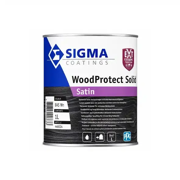 Finale Uitverkoop Sigma WoodProtect Solid Satin 1 Liter