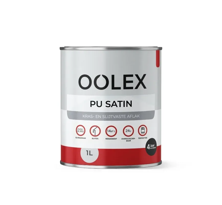 Oolex PU Satin 0.5 Liter Uitverkoop
