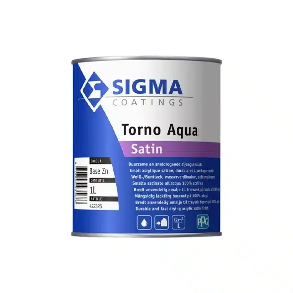 Sigma Torno Aqua Satin 1 Liter Express Levering