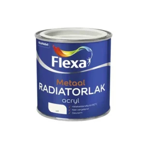 Flexa Radiatorlak Acryl 0.25 Liter Korting
