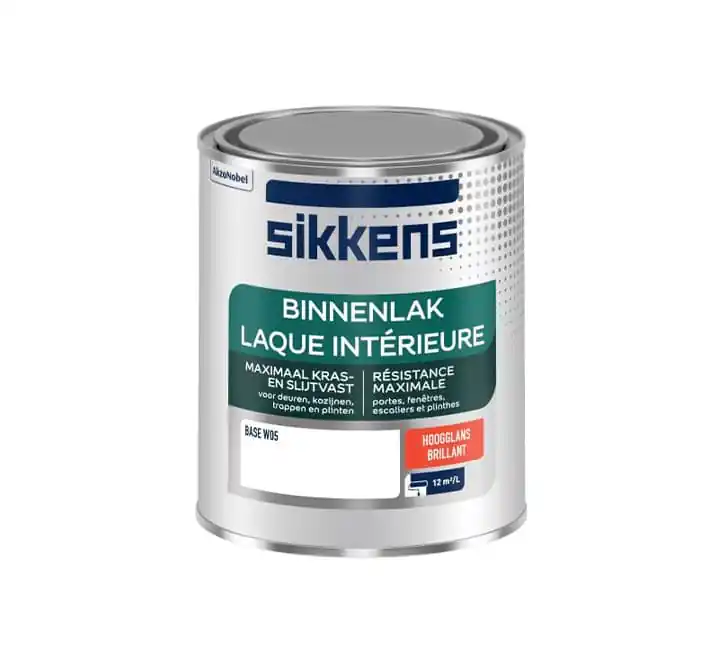 Sikkens Binnenlak Hoogglans 0.75 Liter Express Levering
