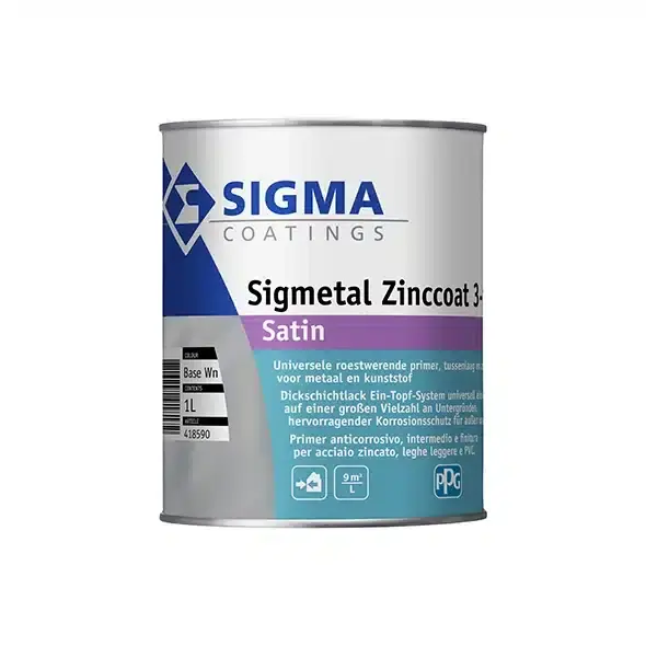 Premium Sigma Sigmetal Zinccoat 3 in 1 1 Liter