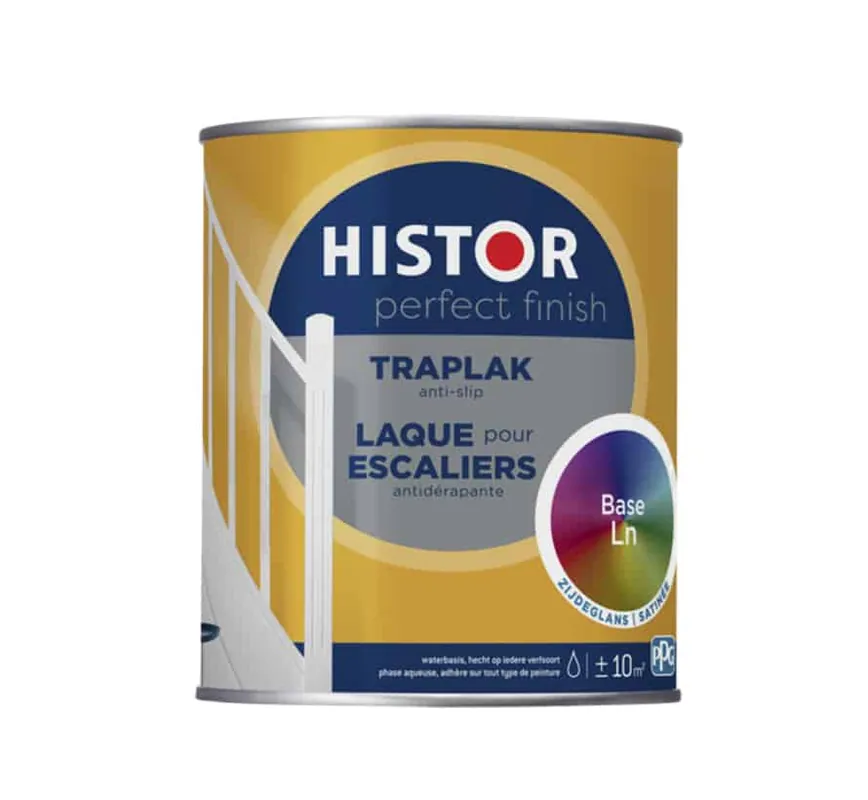 Snelle Levering Histor Perfect Finish Traplak 0.75 Liter