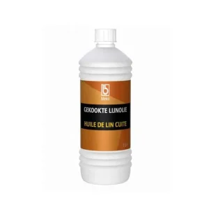 Express Levering Bleko Gekookte Lijnolie 1 Liter