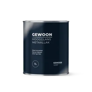 Gewoon Hoogglans Metaallak 0.5 Liter Premium
