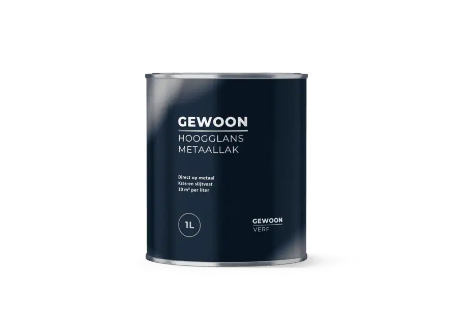 Gewoon Hoogglans Metaallak 0.5 Liter Premium