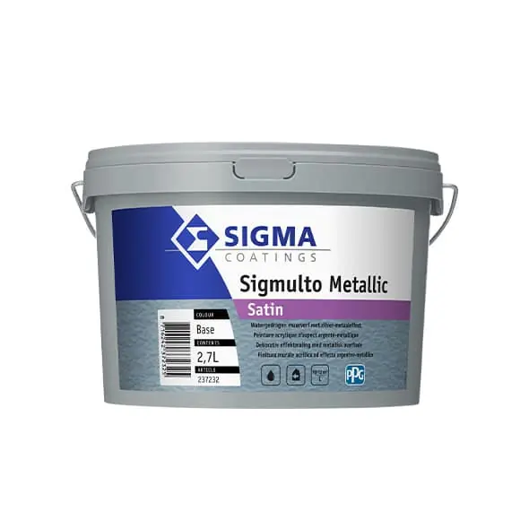 Laatste Kans Sigmulto Metallic Satin 2.5 Liter