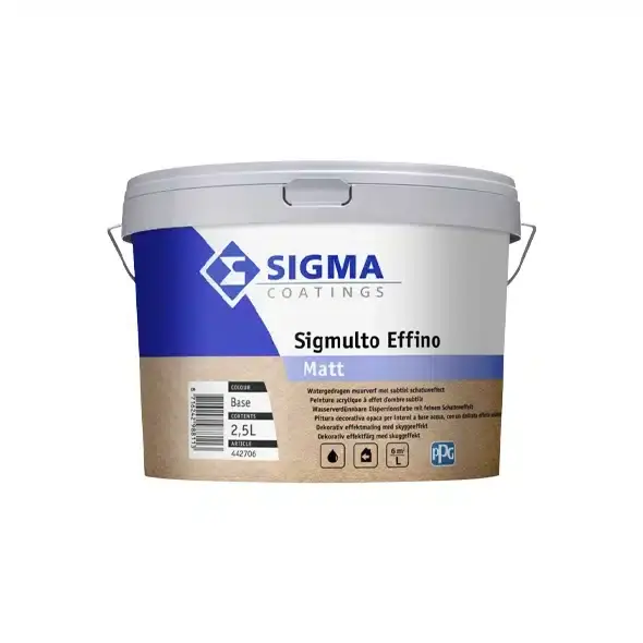 Sigma Sigmulto Effino Mat 2.5 Liter Snelle Levering