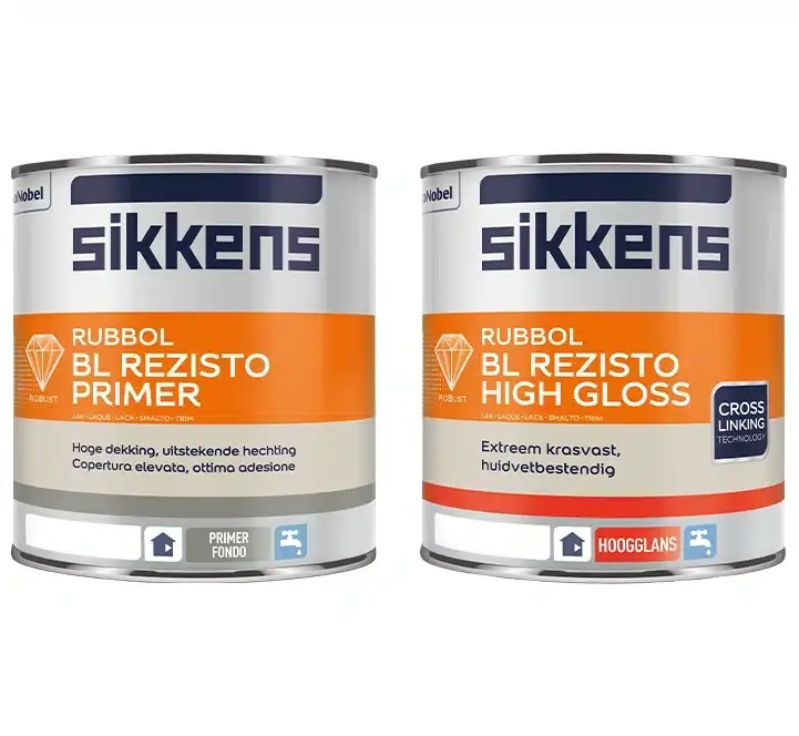 Actieprijs Sikkens Rubbol BL Rezisto High Gloss Combi 0.5 Liter
