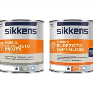 Meest Verkocht Sikkens Rubbol BL Rezisto Semi-Gloss Combi 0.5 Liter