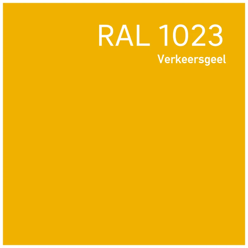 Favoriet RAL 1023 Verkeersgeel