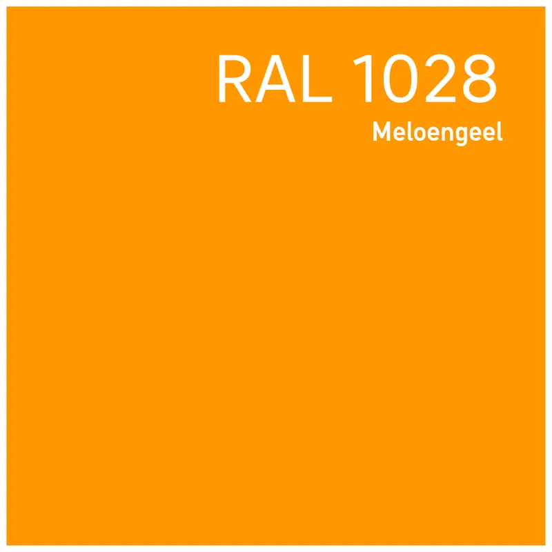 Weekendaanbieding RAL 1028 Meloengeel