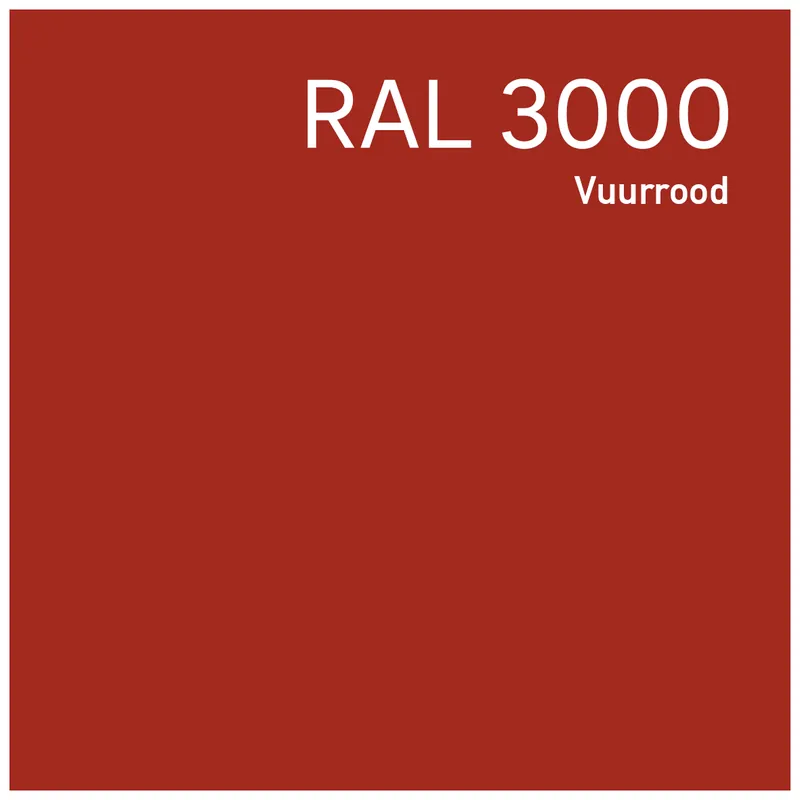 Alleen Vandaag RAL 3000 Vuurrood