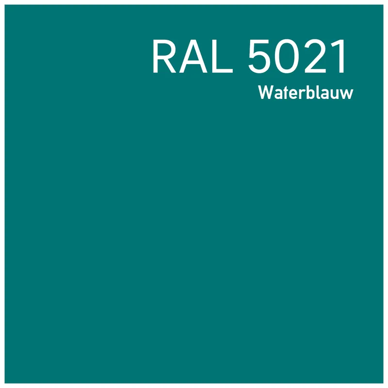 RAL 5021 Waterblauw Speciale Aanbieding