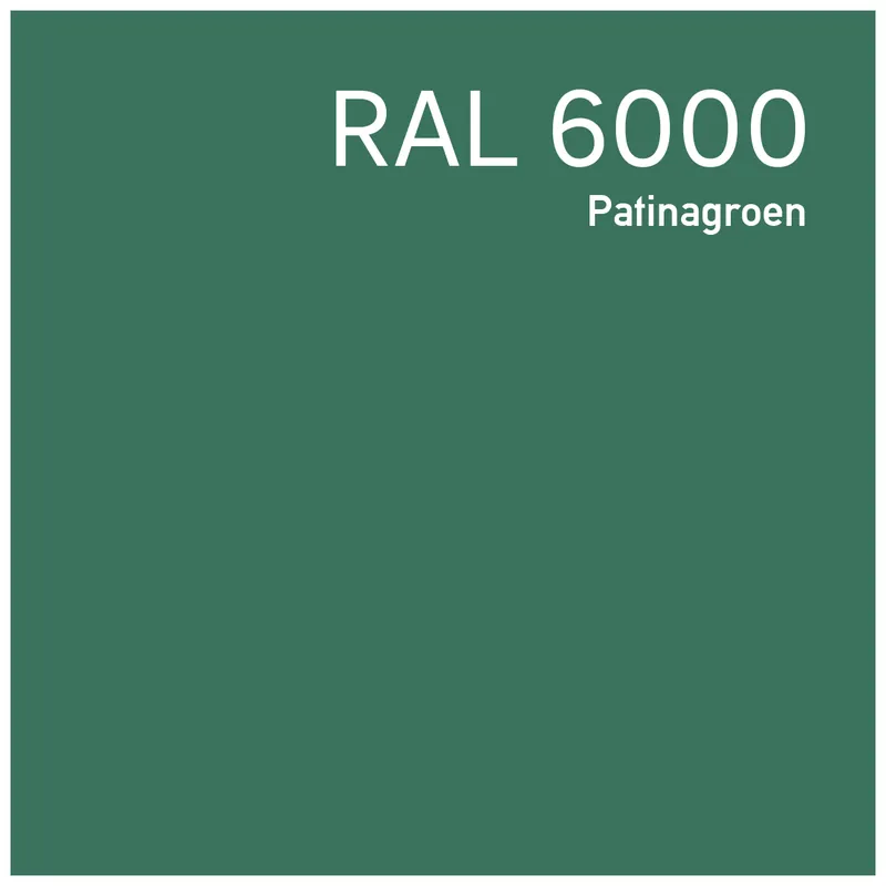 RAL 6000 Patinagroen Hoge Kwaliteit