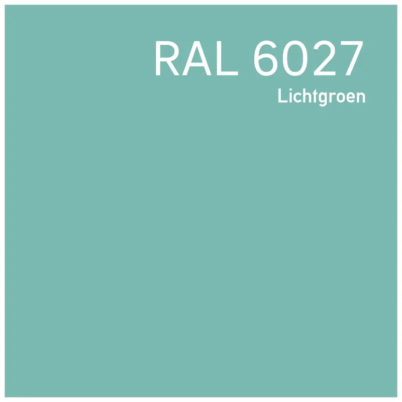 Lage Kosten RAL 6027 Lichtgroen