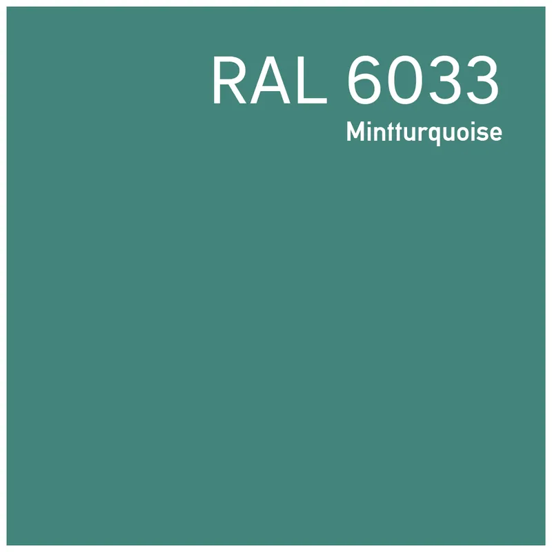 Laatste Versie RAL 6033 Mintturquoise