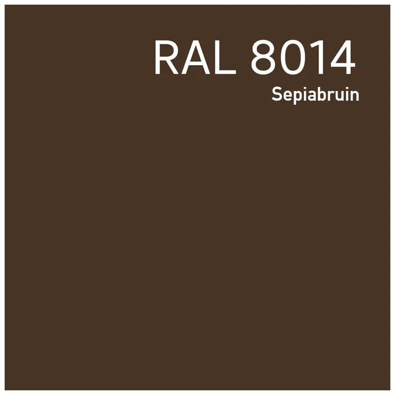 Gratis Retour RAL 8014 Sepiabruin