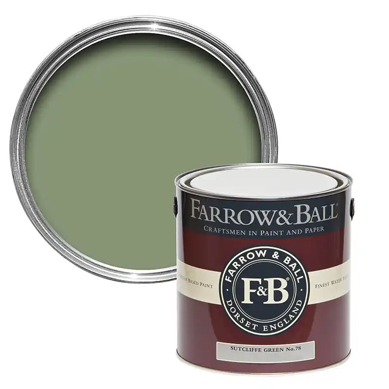 Farrow and Ball Sutcliffe Green No. 78 Rechtstreeks Van De Fabrikant
