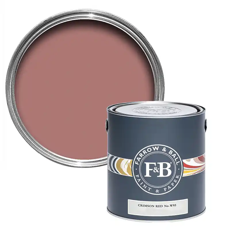 Alleen Vandaag Farrow and Ball Crimson Red No. W93