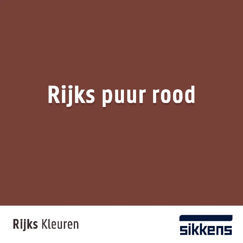RIJKS puur rood Lage Prijs
