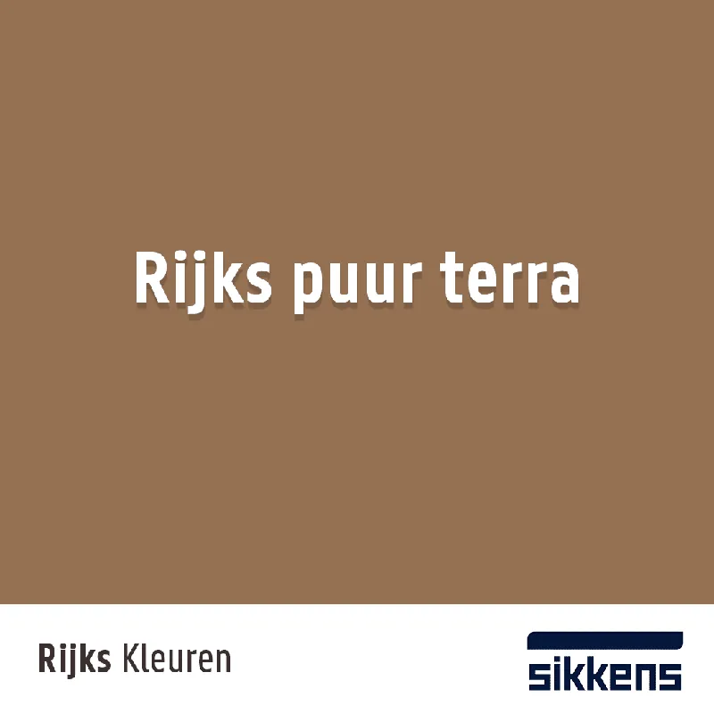 Populair RIJKS puur terra