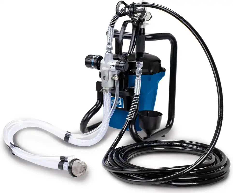 Scheppach Airless Verfspuitsysteem Op = Op