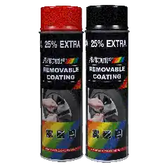 Betaalbaar Motip Removable Coating Spuitbus 500 ml Black Glossy 04302
