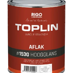 Actieprijs Rigo Toplin Aflak Hoogglans #1530 1 liter