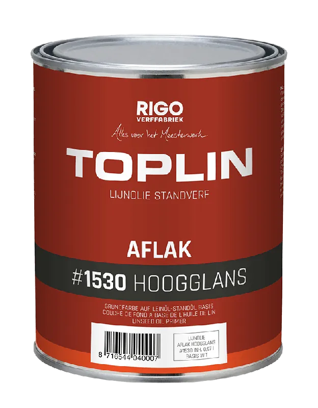 Actieprijs Rigo Toplin Aflak Hoogglans #1530 1 liter