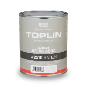 Rigo Toplin Aqua Satijn #2510 1 liter Flitsaanbieding