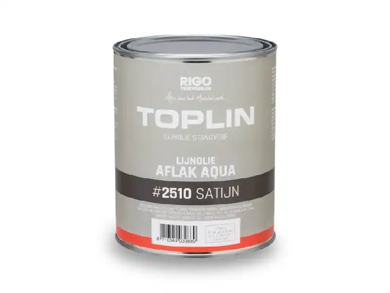Rigo Toplin Aqua Satijn #2510 1 liter Flitsaanbieding