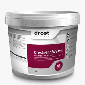 Finale Uitverkoop Drost Cresta-Inn WV Renovatie Muurverf 10 liter Wit