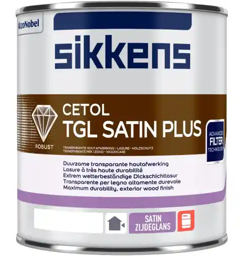 Op = Op Sikkens Cetol TGL Satin Plus 1 liter