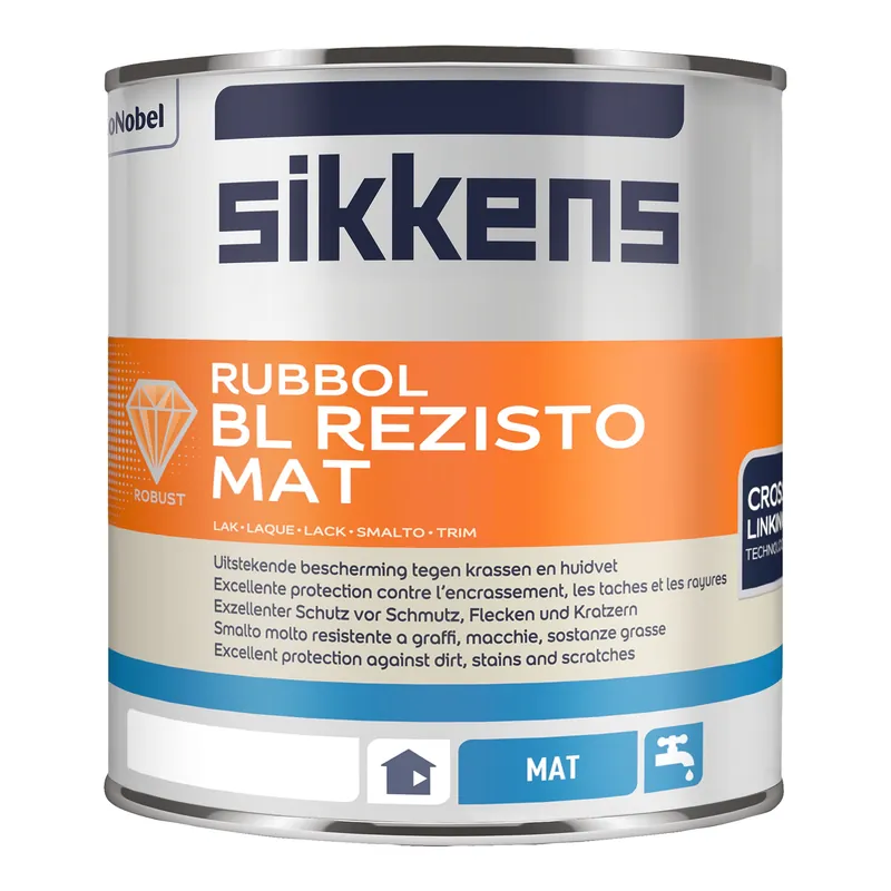Sikkens Rubbol BL Rezisto Mat 0.5 liter Gratis Retour