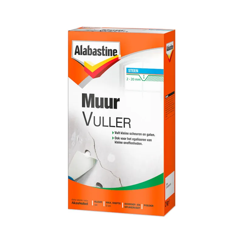 Korting Alabastine Muurvuller 2 kg