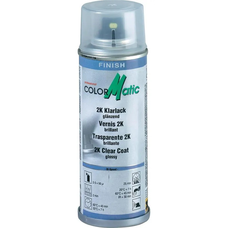 Rechtstreeks Van De Fabrikant Colormatic 2K Blanke Lak Spuitbus Matt 200 ml