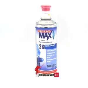Spray MAX 2K Blanke Lak Mat Spuitbus 400 ml Veilige Betaling