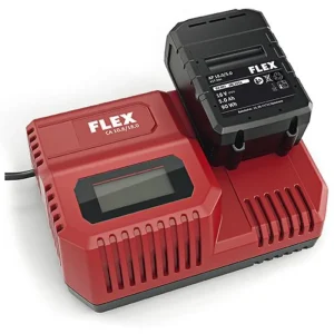 Snelle Levering FLEX 18V 5 Ah Starterset (2x accu + lader)