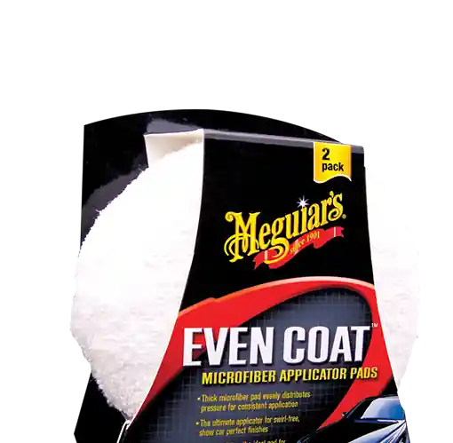 Meguiar’s Even Coat Microfibre Applicator Pads 2-pack Weekendaanbieding