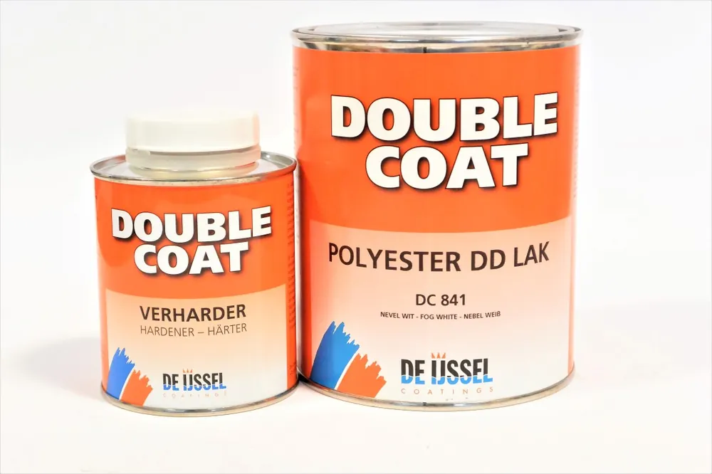 Superprijs De IJssel Double Coat DD Lak Set 1 kg DC 800 - Wit